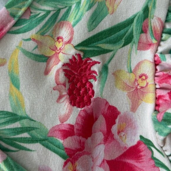 Tommy Bahama Floral Dress with Ruffle Sleeves 4 y.o - Picture 8 of 10